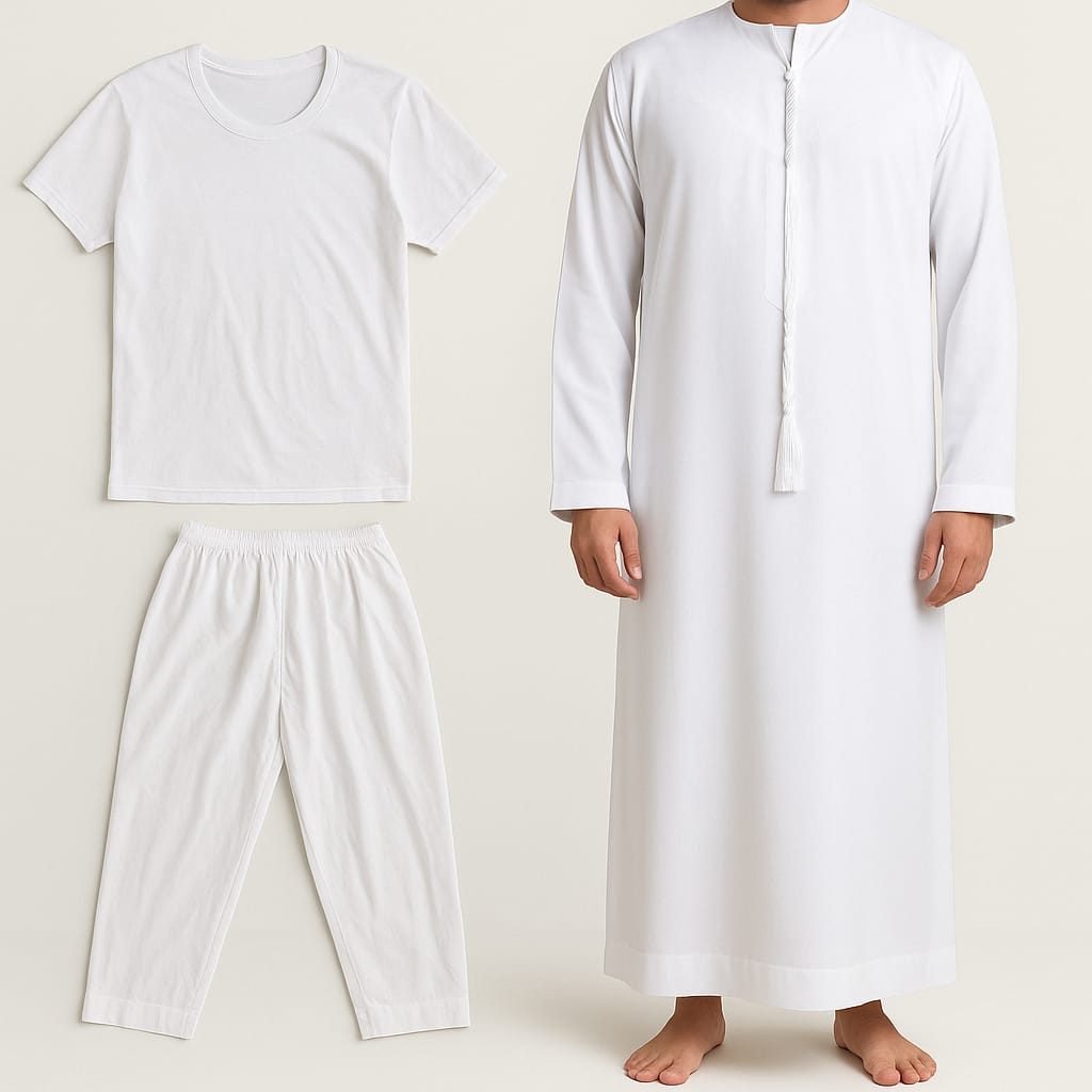 Coffret QamisBox (Qamis + Sarouel + T-Shirt)